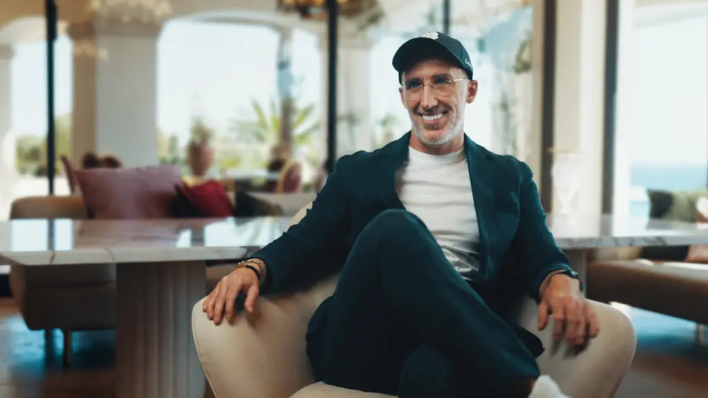 Uri Poliavich in a relaxed setting reflecting on long-term business strategy